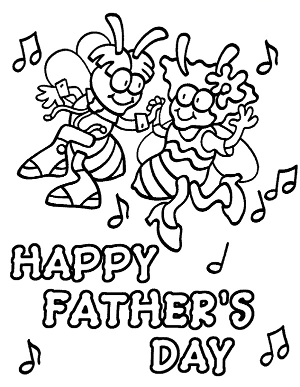 Fathers Day 2018 Coloring Pages