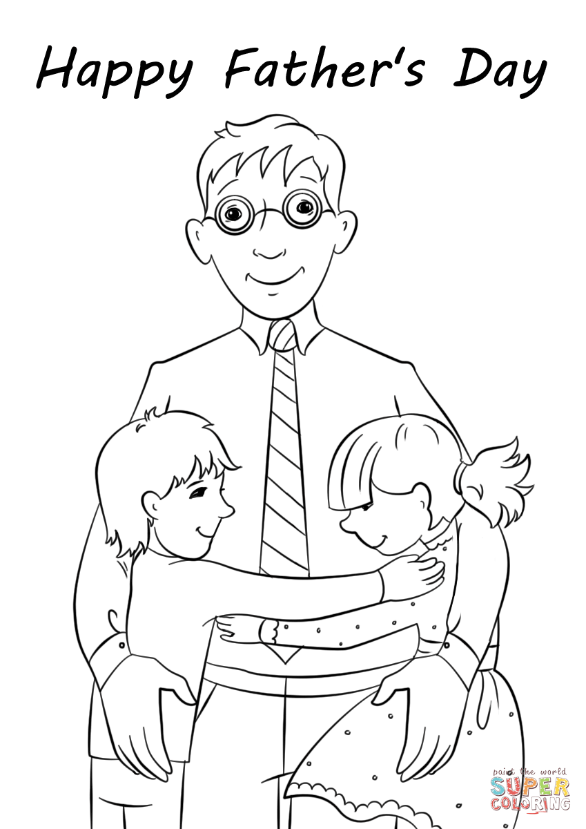 Fathers Day 2020 Coloring Pages